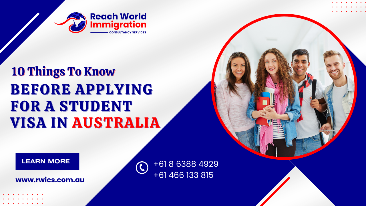 10 Things to Know Before Applying for a Student Visa in Australia