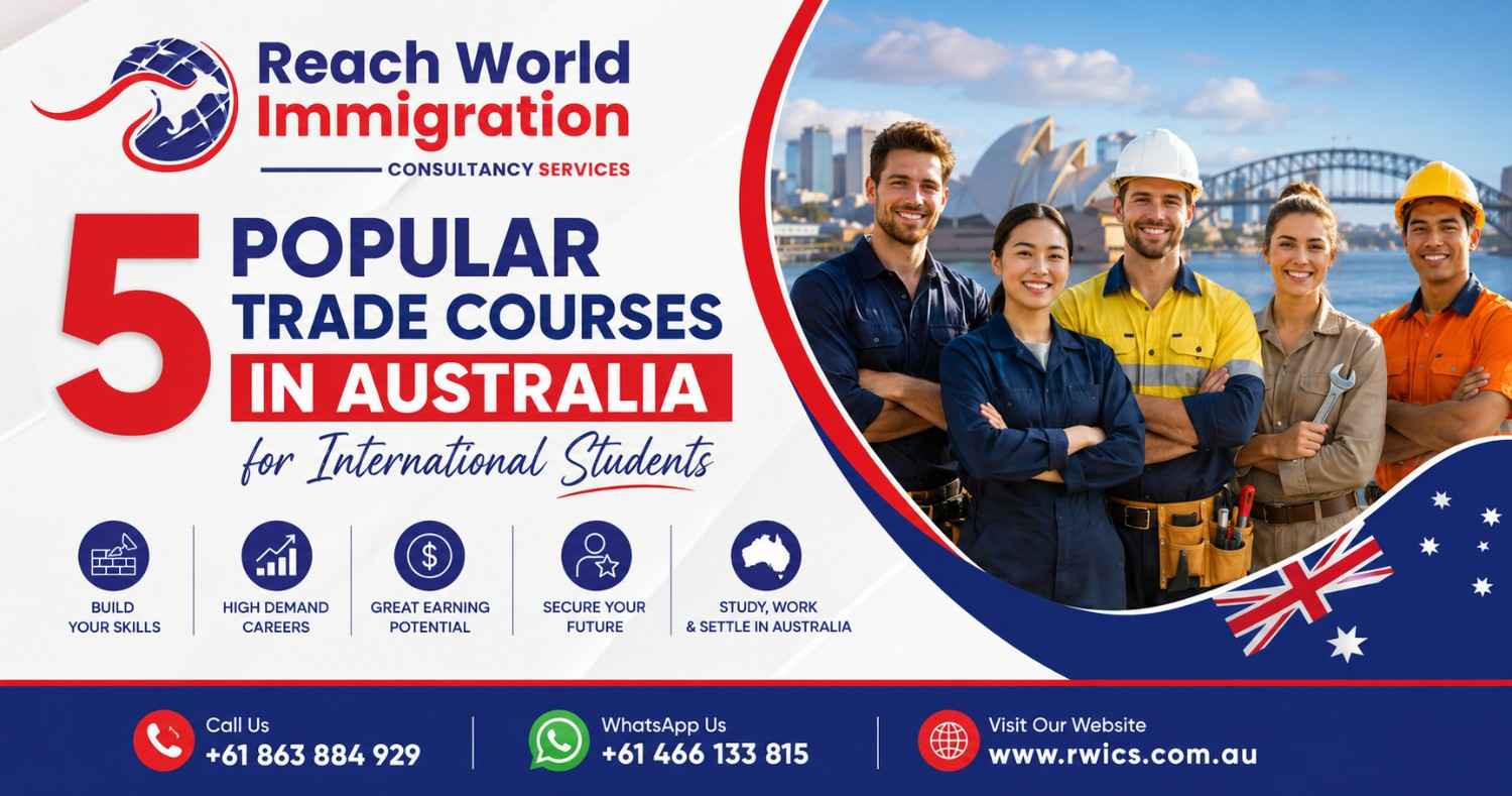 5 Popular Trade Courses in Australia for International Students