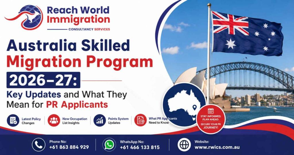 Australia Skilled Migration Program 2026–27: Key Updates and What They Mean for PR Applicants